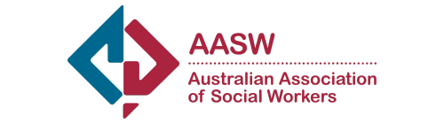 Home 4 Australian association of social workers logo - making waves social work